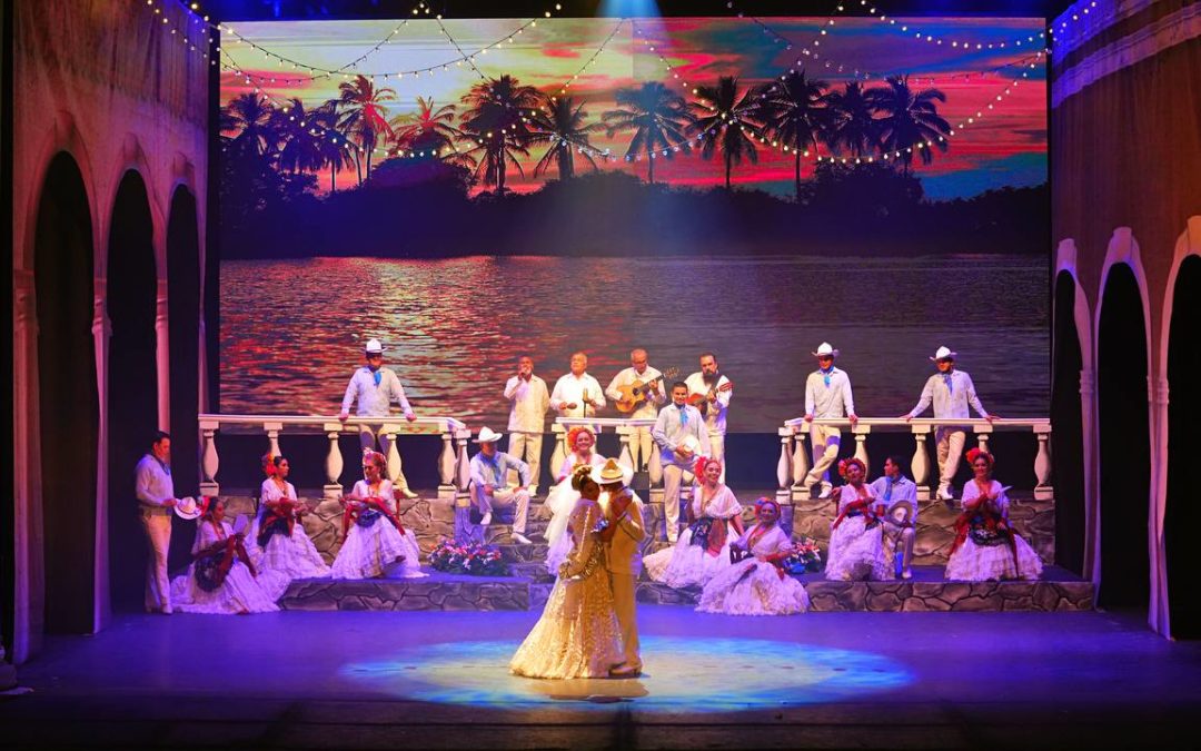 Bailarines de danza folklórica llevan a escena Bodas de México