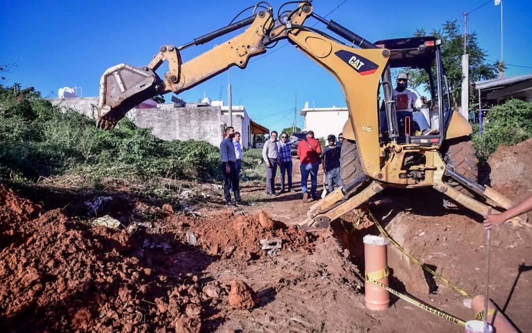 Vecinos de la Buenos Aires contarán con la red de drenaje, tras 35 años de carecer de servicios públicos