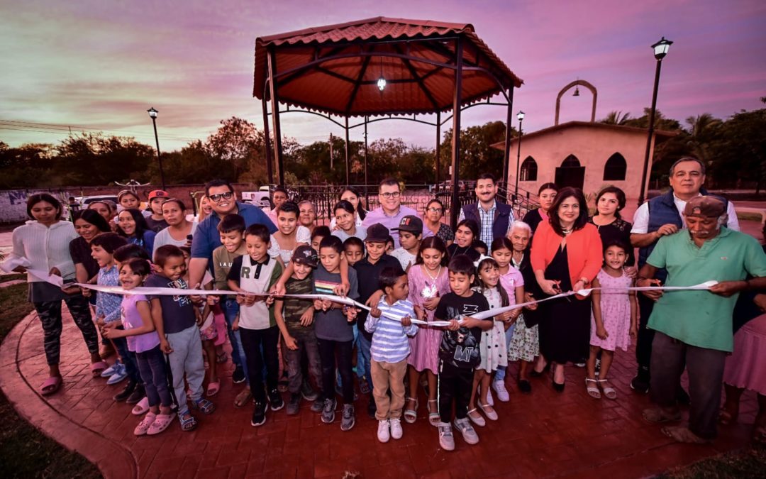 ¡De estreno! Comunidad de Caleritas inaugura su plazuela