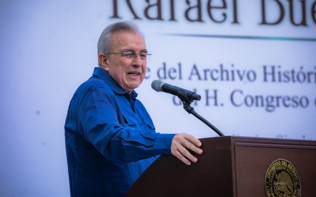 Rocha inaugura edificio Rafael Buelna Tenorio del H. Congreso del Estado