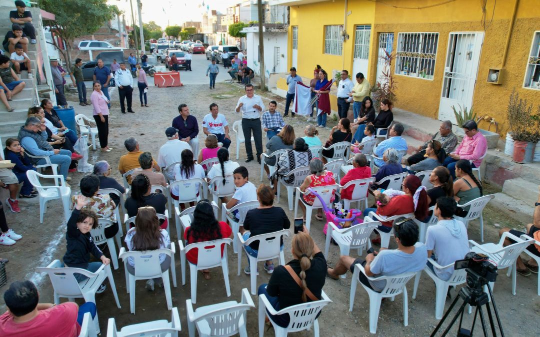 Arranca pavimentación en la calle Humberto Mariles de la colonia Juárez