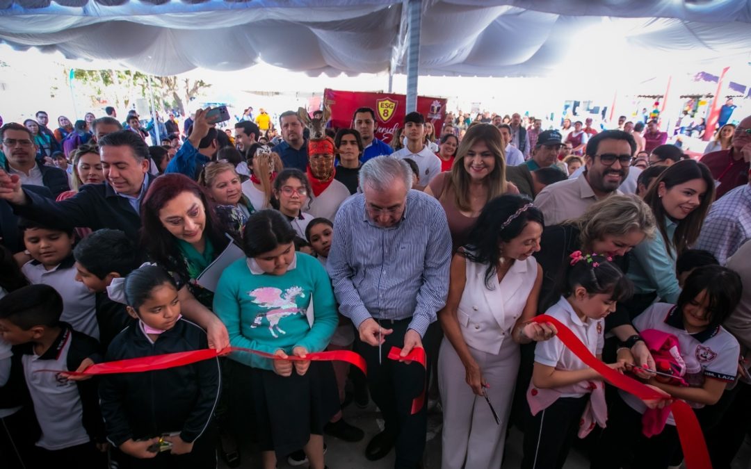 El Gobernador Rubén Rocha Moya inaugura la Feria por La Paz en Culiacán