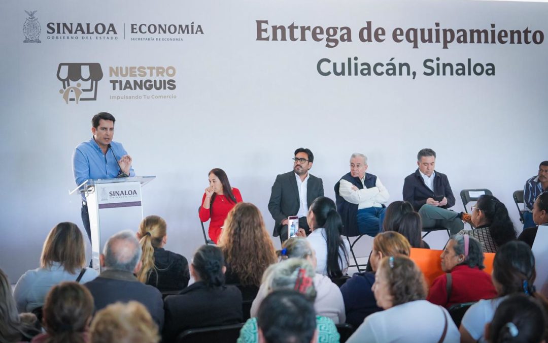 Gobierno de Rocha apoyará de forma permanente a tianguistas de Sinaloa