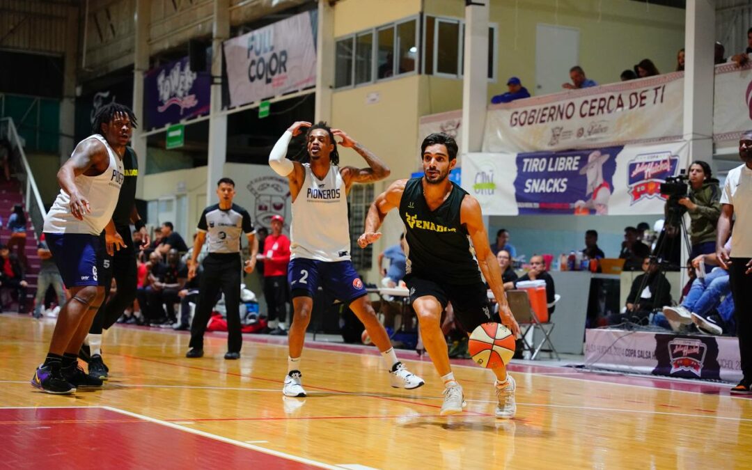 Venados Basketball brinda intenso encuentro durante su presentación en la Copa Salsa Huichol