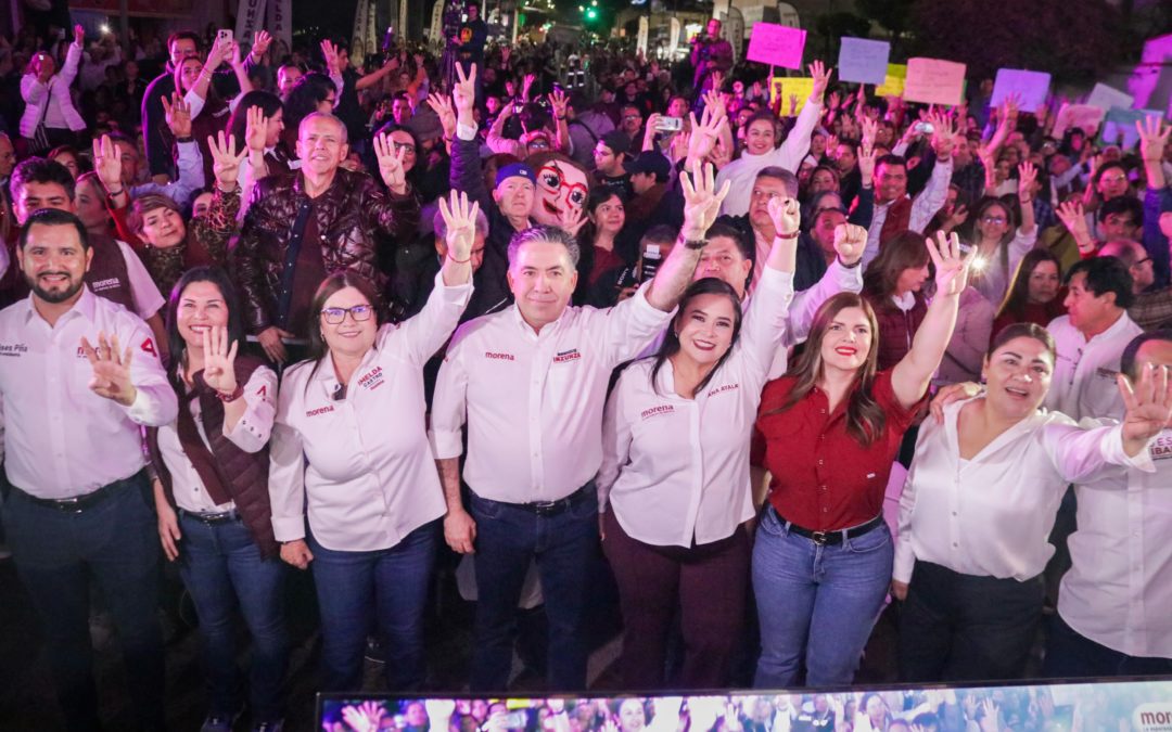 Arrancan campaña por el Senado Imelda Castro y Enrique Inzunza