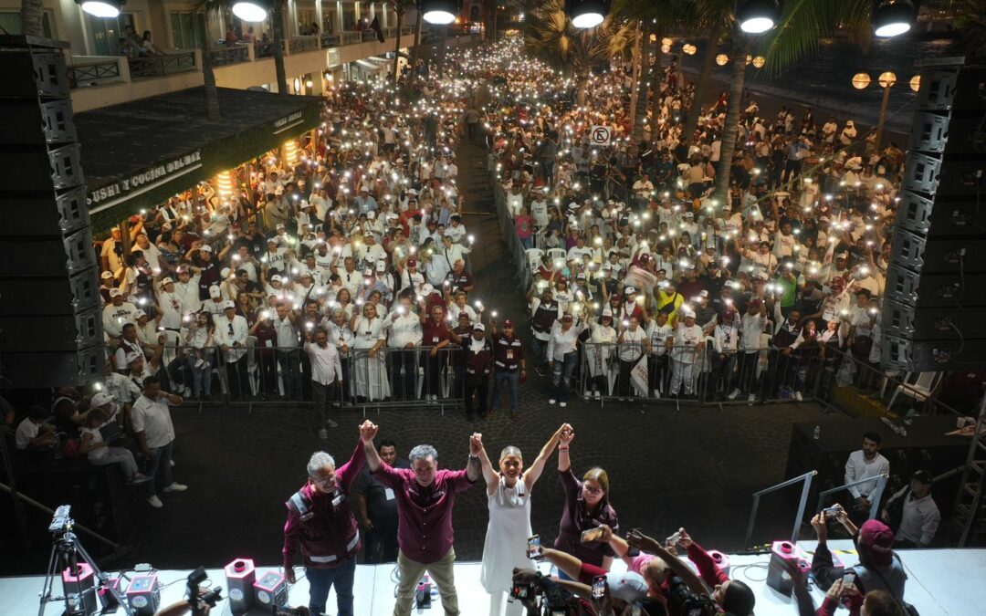 Nuestro triunfo el 2 de Junio es ya irreversible, afirma Estrella Palacios en el cierre de su campaña