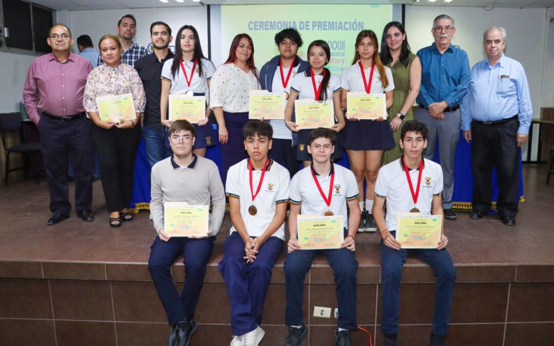 Premian a ganadores del XXXIII Concurso Nacional de Aparatos y Experimentos de Física, Etapa Estatal