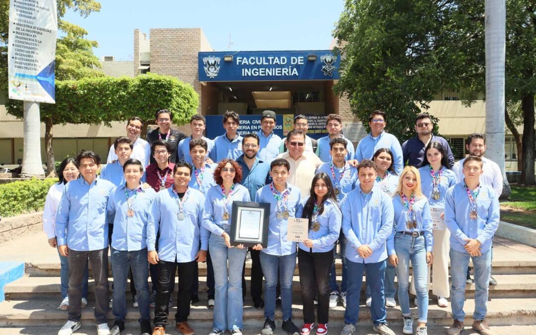 Estudiantes de la Nueva Universidad ganan primer lugar a nivel nacional en la Olimpiada Nacional de Estudiantes de Ingeniería Civil OlimpiANEIC 2024