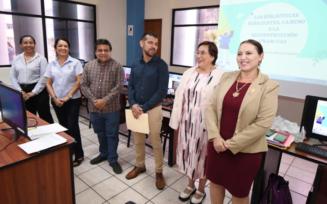 Dan curso de resiliencia a personal de bibliotecas de la UAS, zona Sur