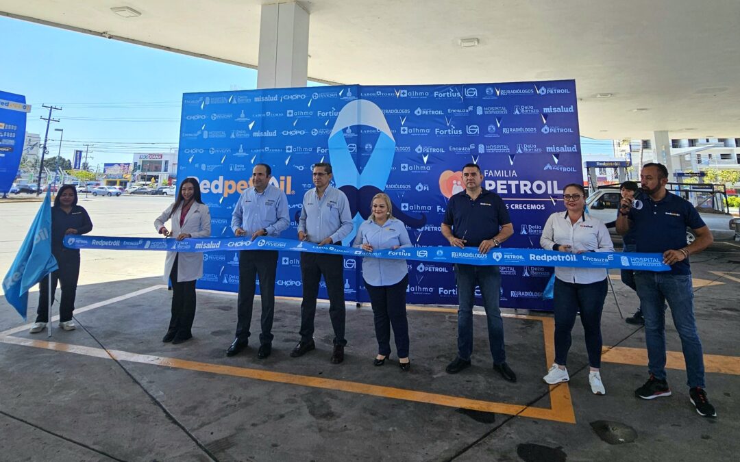 Redpetroil arranca la segunda edición de Junio Azul, en prevención al cáncer de próstata