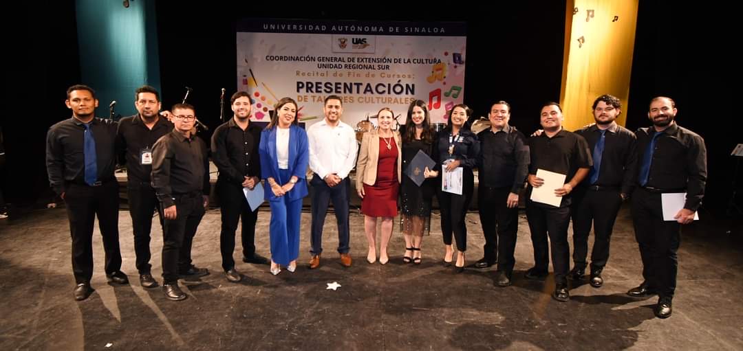 Trasmiten energía y talento alumnos de Talleres Culturales de la UAS