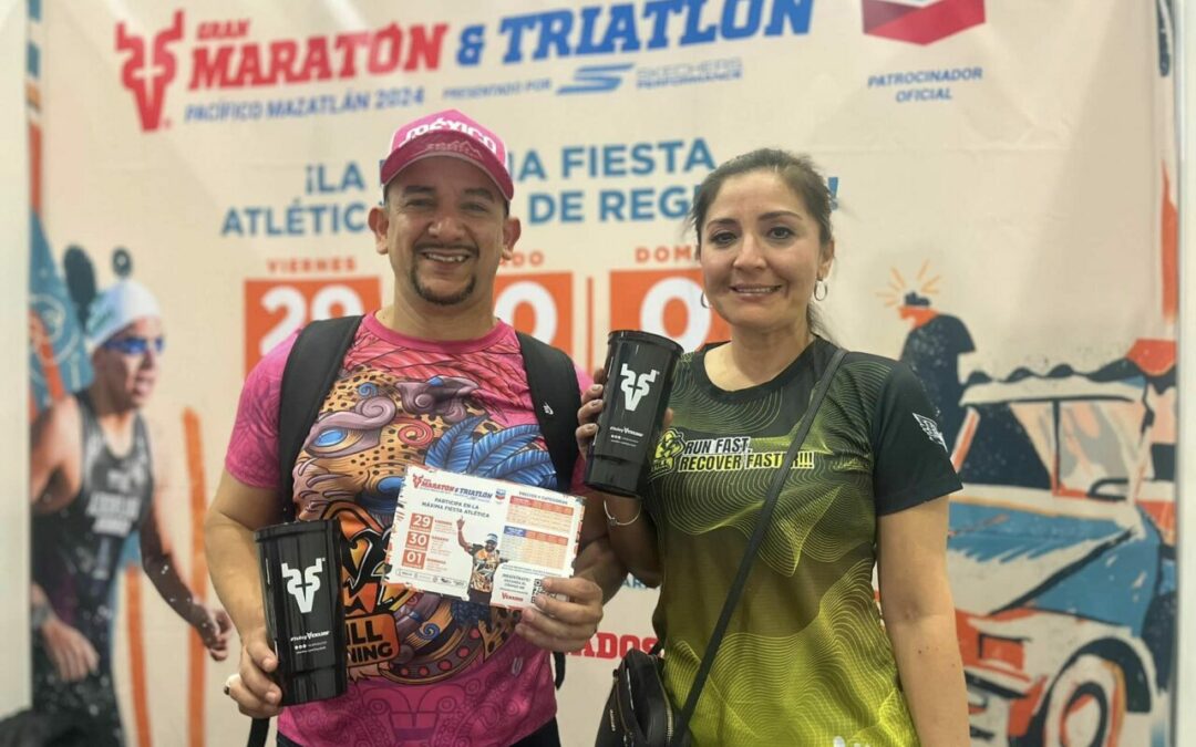 Atletas se anuncian listos para el Gran Maratón y Triatlón Mazatlán 2024