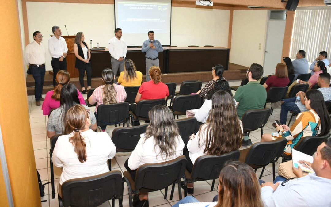 Coordinadores administrativos de la Zona Sur tienen reunión informativa sobre Auditoría Interna de la UAS