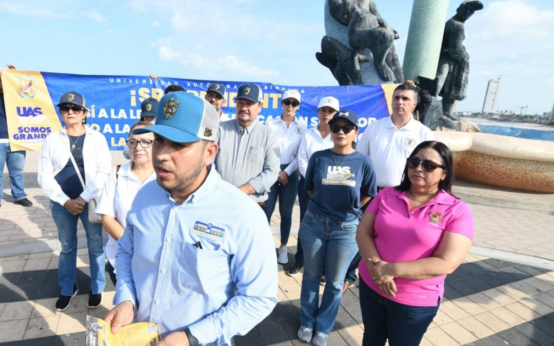 La UAS en jornada Informativa y abierta al diálogo con el Gobierno Estatal