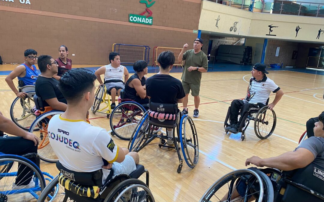 Buscan siete mazatlecos un lugar en la Selección Sinaloa de Basquetbol en Silla de Ruedas