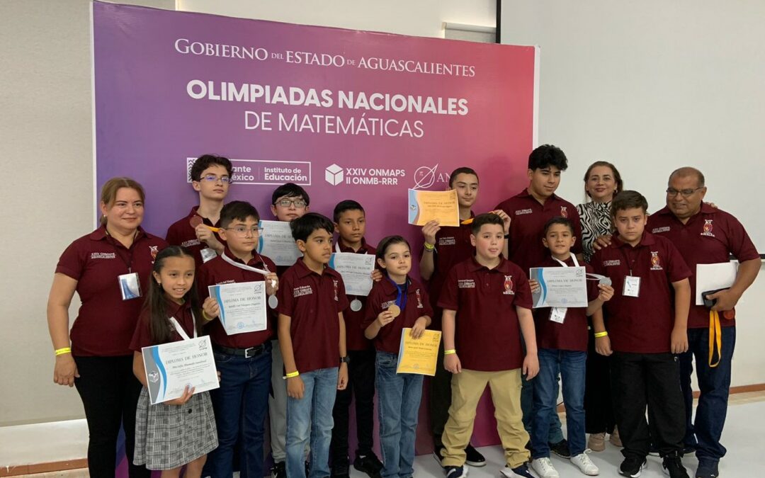 Gana Delegación Sinaloa 9 medallas en XXIV Olimpiada Nacional de Matemáticas