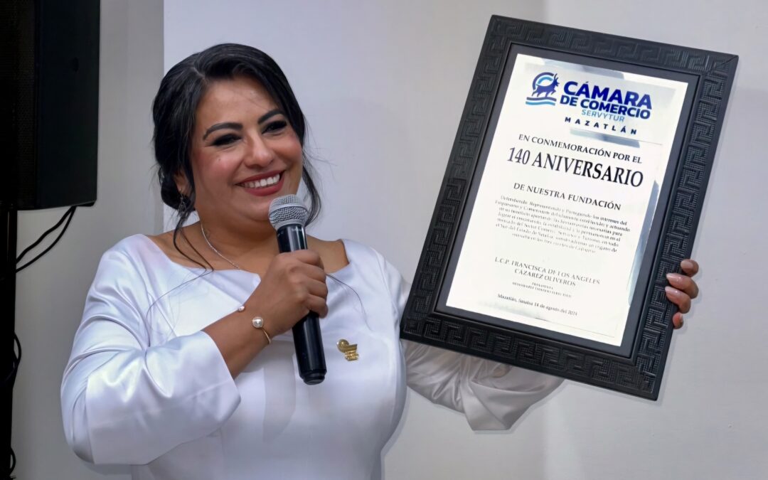 Canaco Mazatlán celebra su 140 aniversario