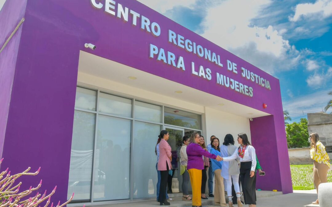 Las mujeres sinaloenses confían en el Centro Regional de Justicia de Mazatlán: SEMujeres