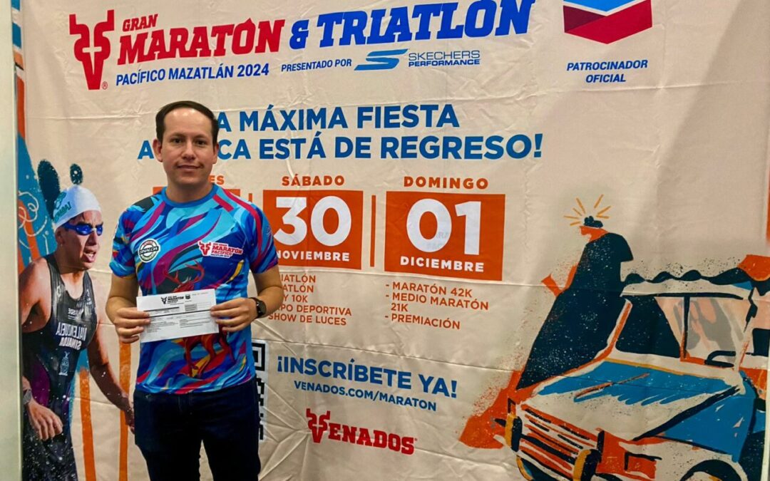 Corredores de todo el país confirman su asistencia al Gran Maratón y Triatlón Mazatlán 2024