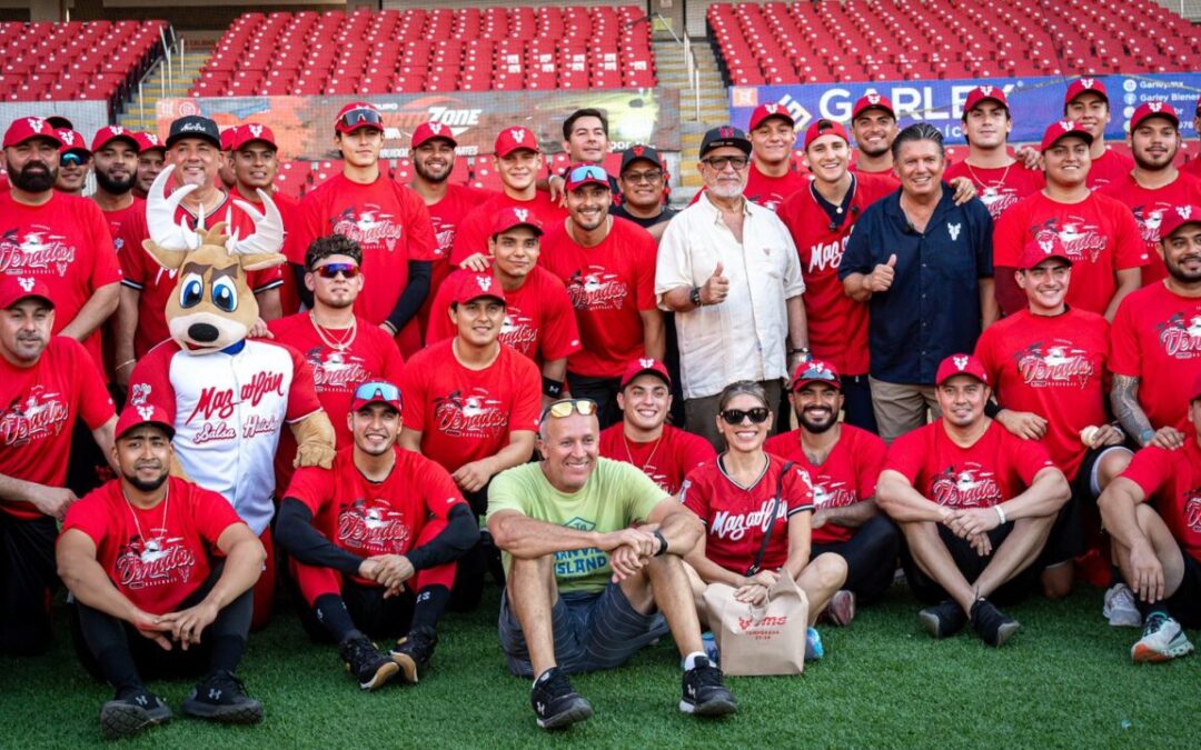 De los Juegos Olímpicos al diamante: Marco Verde presente en la apertura de la pretemporada de Venados de Mazatlán