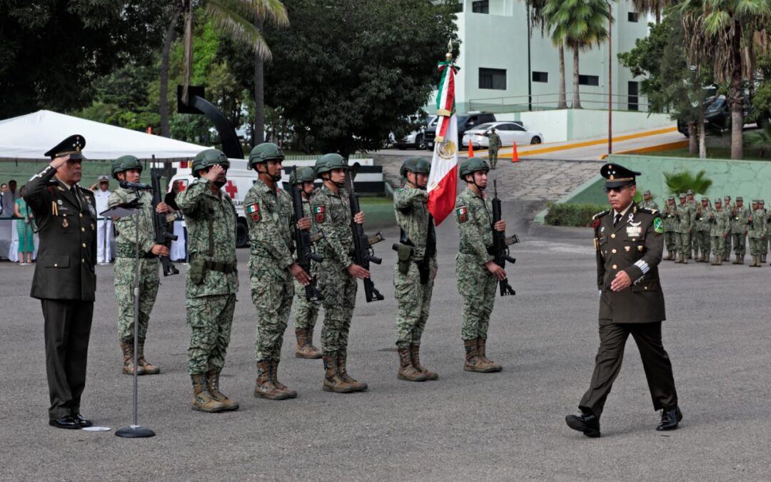 Toma protesta Guillermo Briseño Lobera como nuevo Comandante Interino de la III Región Militar con sede en Mazatlán