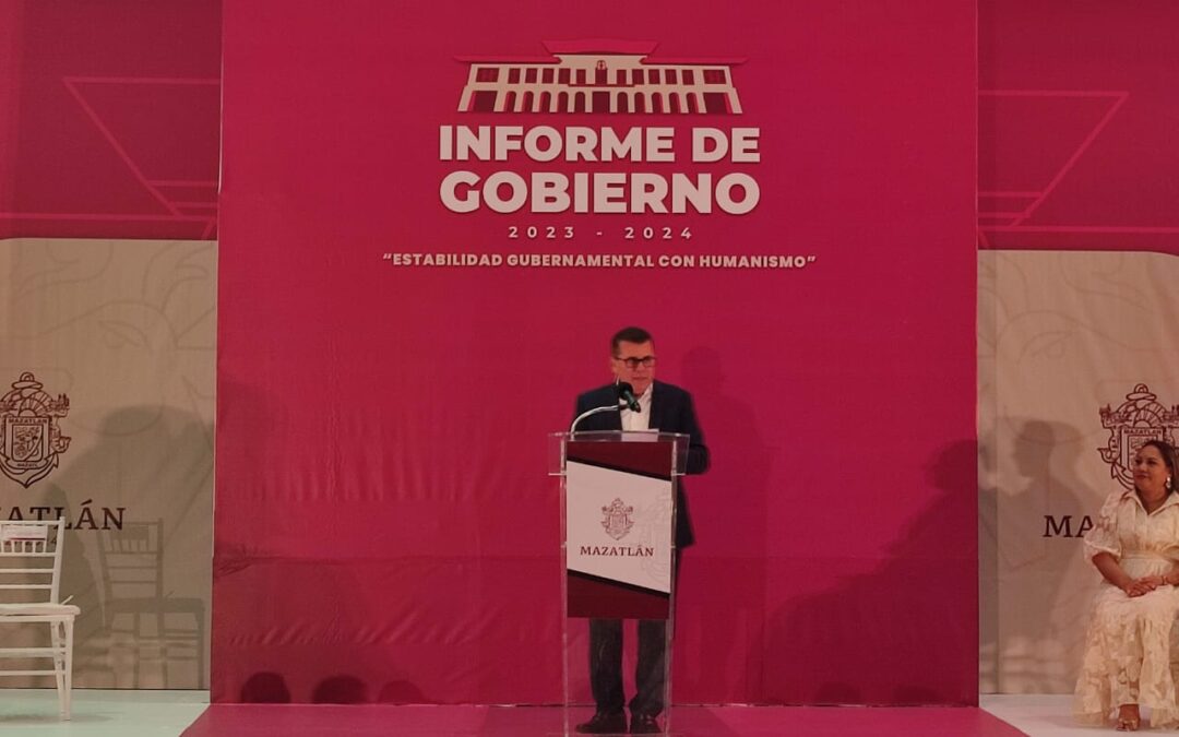 Estabilidad gubernamental con humanismo  así define Édgar González su gestion en el Informe de Gobierno 2023-2024