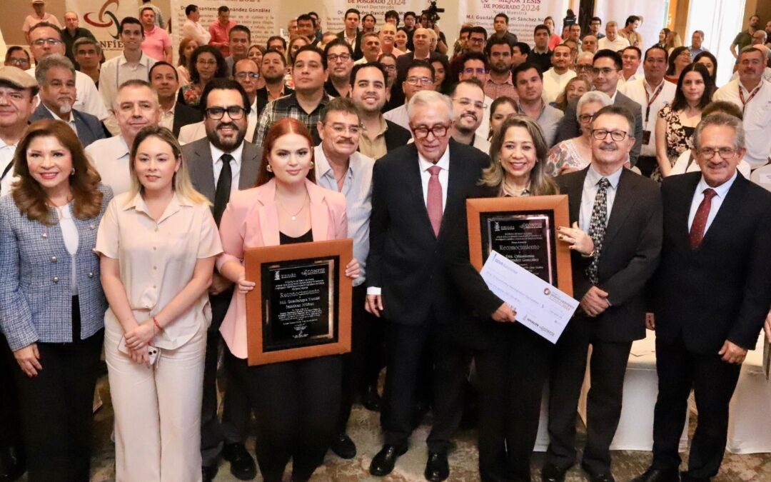 Rocha Moya entrega el Premio al Mérito Científico y a la Mejor Tesis de Posgrado edición 2024