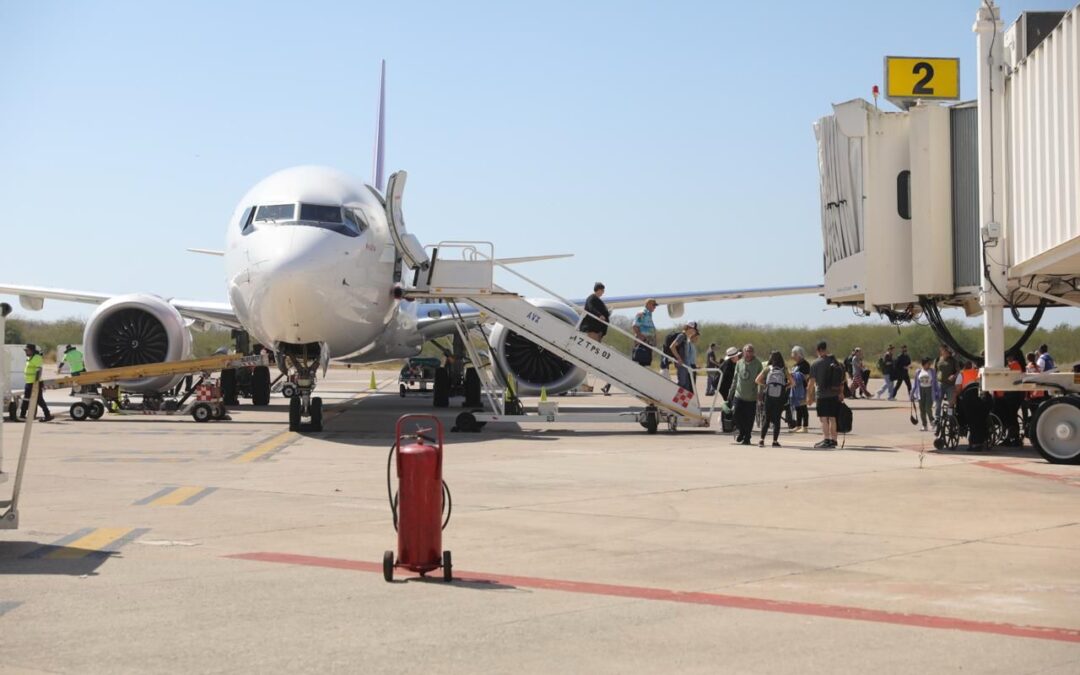 Aumenta el flujo de pasajeros en el Aeropuerto de Mazatlán este 2024