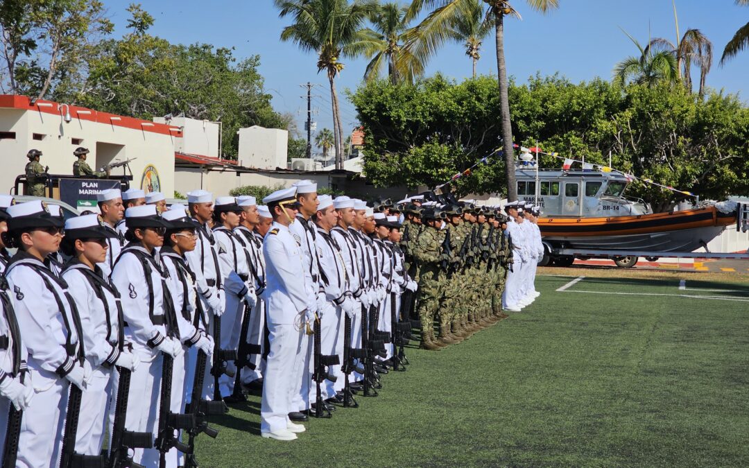 Celebran el 199 aniversario de la Armada de México