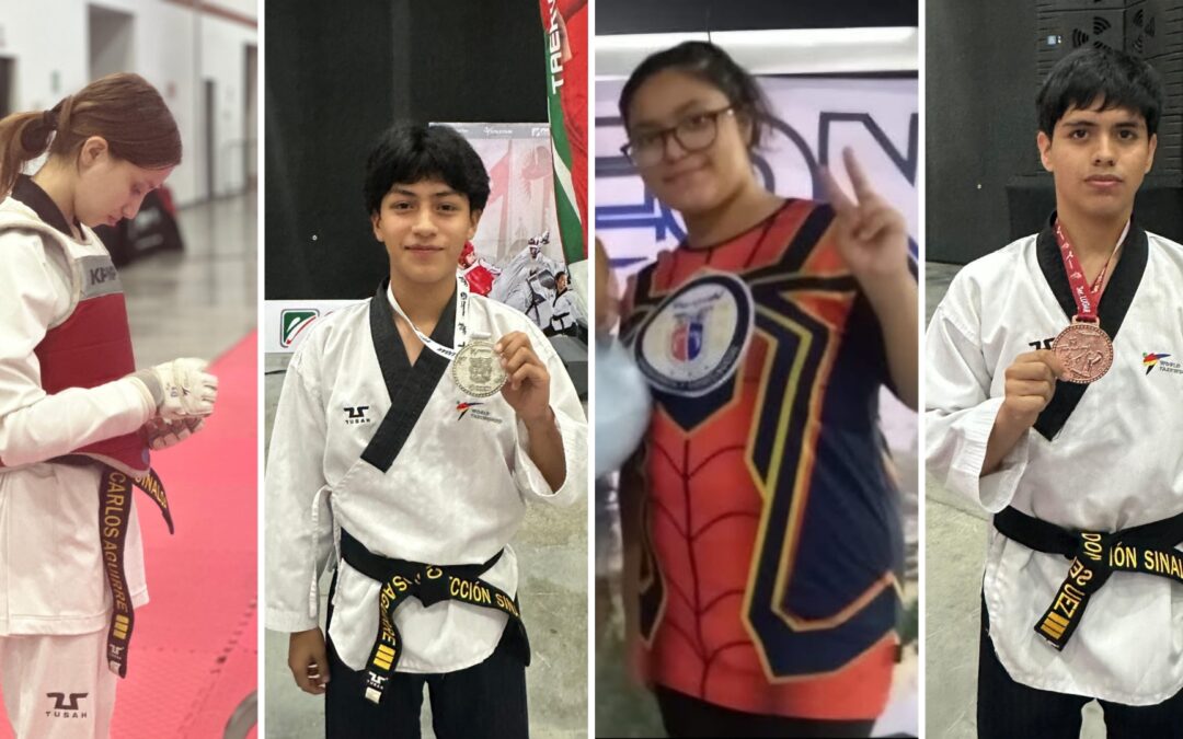 Cuatro mazatlecos participarán en el Gran Slam de Taekwondo