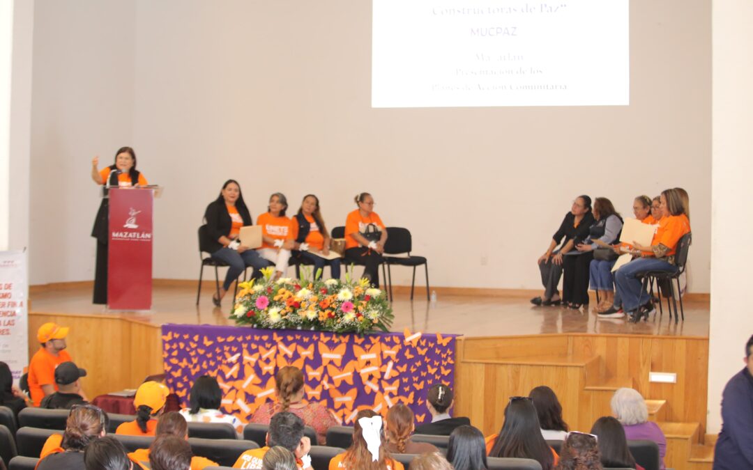 Con Foro de Mujeres Constructoras de Paz, concluyen los 16 días de activismo del IMMUJER Mazatlán