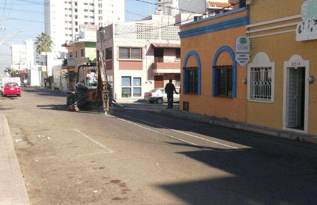 Inicia JUMAPAM reposición de atarjeas en tramo de la Calle 5 de Mayo, en el Centro de Mazatlán