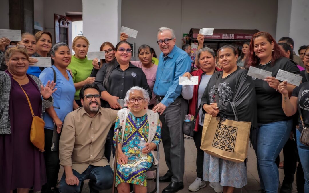 Los apoyos directos a pequeños comerciantes serán permanentes: Rocha Moya