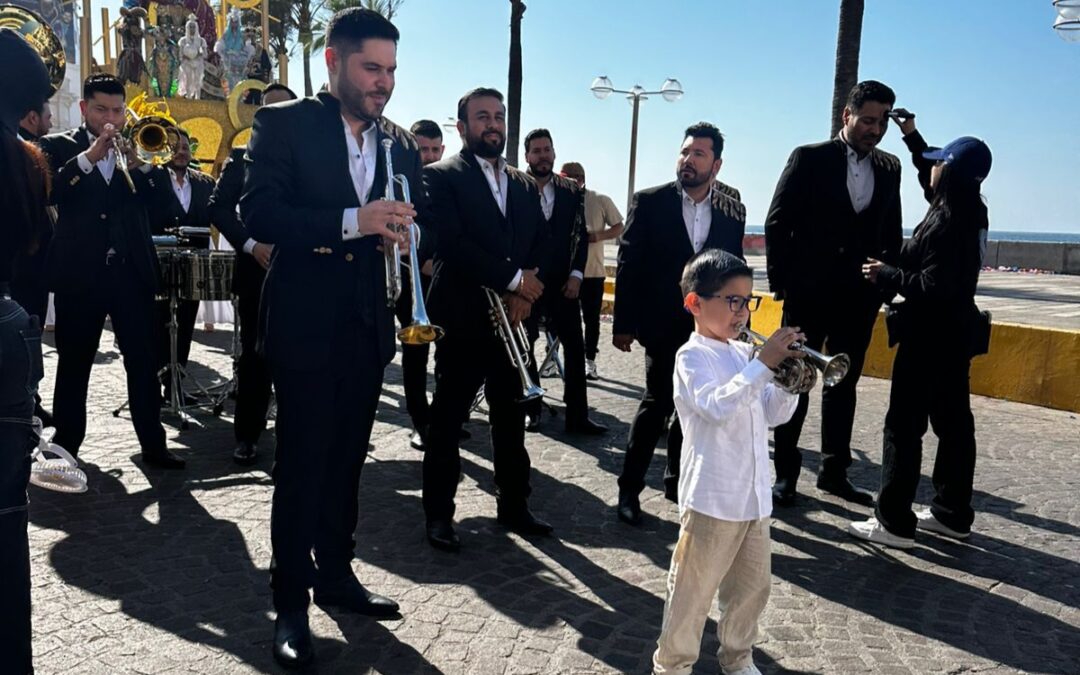 David Santiago, el pequeño músico que debutará en video de Banda MS