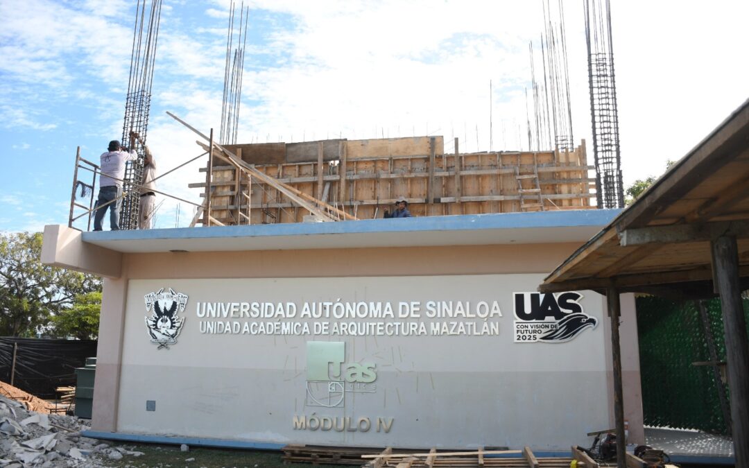 Nuevas aulas y renovaciones en la Facultad de Arquitectura y Diseño de la UAS