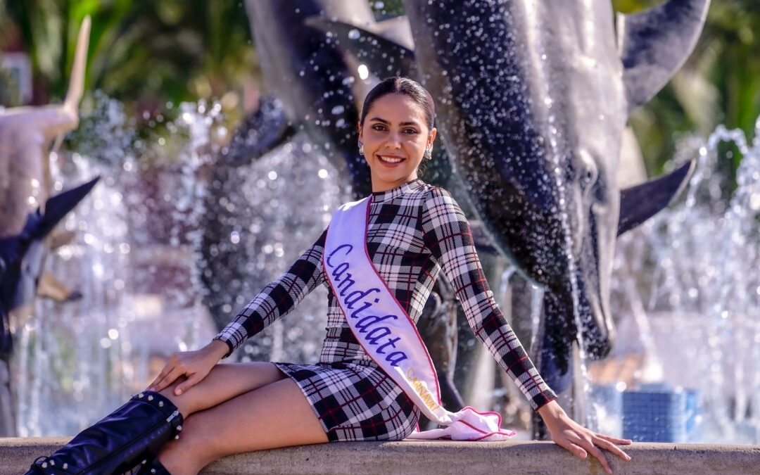 Melissa Cuevas quiere alcanzar el sueño de ganar la corona del Carnaval de Mazatlán