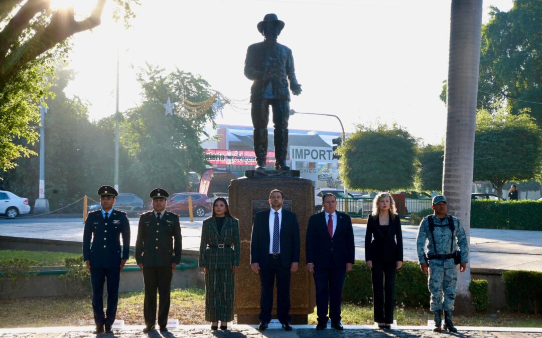 Encabeza el Secretario de Agricultura, Ismael Bello Esquivel, conmemoración del 110 aniversario de la Promulgación de la Ley Agraria